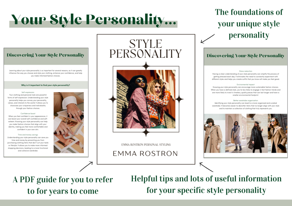 Style personality assessment by Emma Rostron