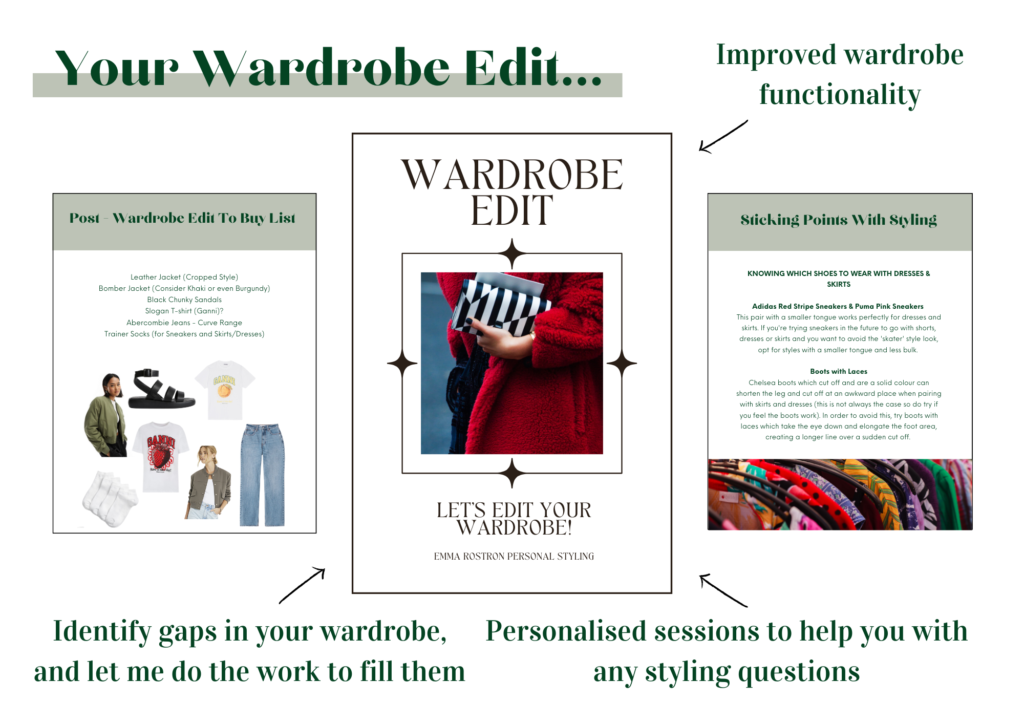 Wardrobe edit service by Emma Rostron