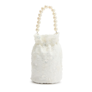 SISTER JANE – Carolina embellished mesh top handle bag